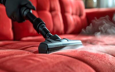 Lavado profesional de muebles en terciopelo en Bogotá